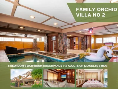 デラックスヴィラ — Orchid Pool Villa - indoor Warm pool