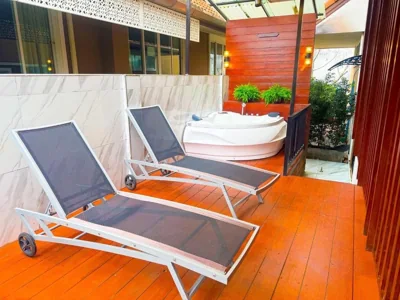 Orchid Pool Villa - indoor Warm pool – 写真 9