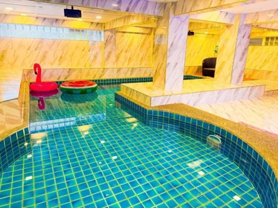 Orchid Pool Villa - indoor Warm pool – 写真 12